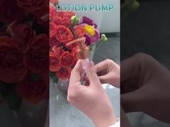 24/410 Limpieza facial y lavado de manos Set de viaje bomba de loción de plástico con clip de bloqueo