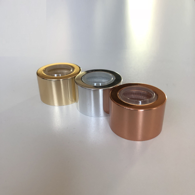 Cierre de aluminio cosmético 24/410 28/410 de las cápsulas del perfume de rosca
