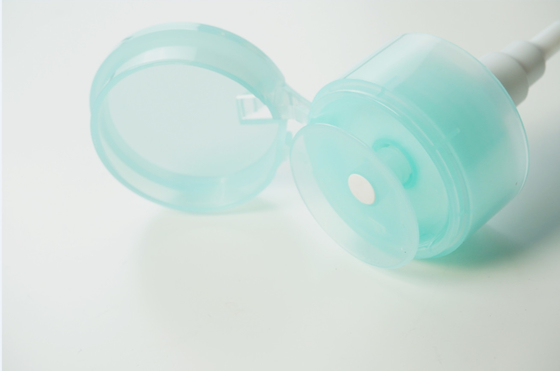 PP plástico cosmético 33/410 Dispenser de pompa de esmalte de uñas con tapones de silicona