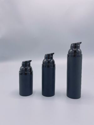 Custom Logo Airless Pump Bottle 50ml Low MOQ for Indie Skincare Startup Brands
