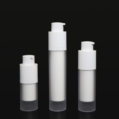 Botellas privadas de aire de la bomba del interruptor de la torsión, material plástico de los PP de la botella poner crema cosmética