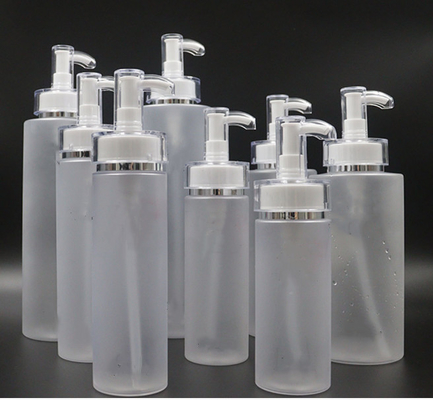 Cilindro cosmético 200ml 300ml 500ml de la botella de la loción del ANIMAL DOMÉSTICO vacío para empaquetar
