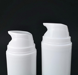 Botella rápida privada de aire plástica cilíndrica 30ML 50ML 100ML 150ML de la bomba de la loción de los PP