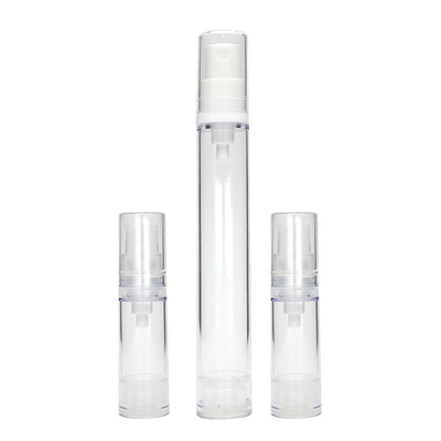 La bomba privada de aire de la loción embotella la botella cosmética plástica 5ml 10ml 15ml del espray