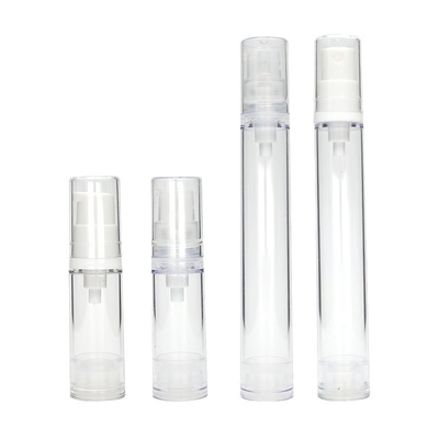 La bomba privada de aire de la loción embotella la botella cosmética plástica 5ml 10ml 15ml del espray