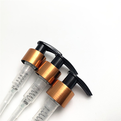 La bomba de aluminio cepillada de lujo de la loción para la tinta cosmética bate 24m m 28m m