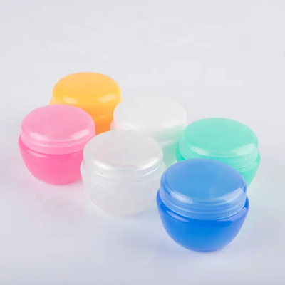 Lujo Colorido 20g PP Frasco de Crema Facial Frascos de plástico Cosméticos