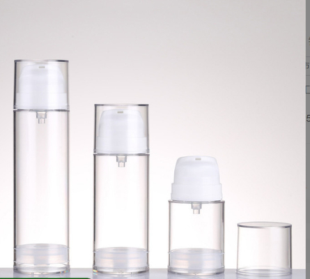 Botellas para viajes sin aire, tornillo en claro, botella sin aire de 30 ml y 50 ml