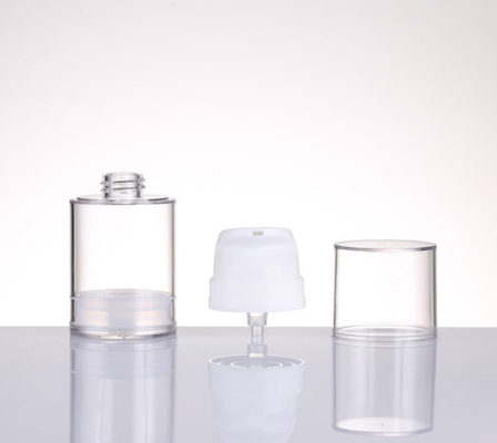 Botellas para viajes sin aire, tornillo en claro, botella sin aire de 30 ml y 50 ml