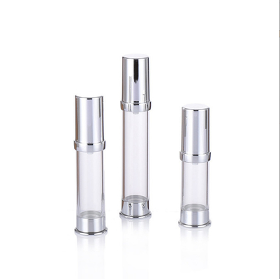 Embalaje de cosméticos 5ml 10ml 15ml Botella vacía de plástico sin aire de la bomba de loción