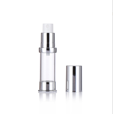 Embalaje de cosméticos 5ml 10ml 15ml Botella vacía de plástico sin aire de la bomba de loción