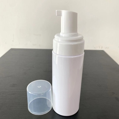 Botella de PET de 150 ml con bomba de espuma para zapatos limpios y loción corporal con champú