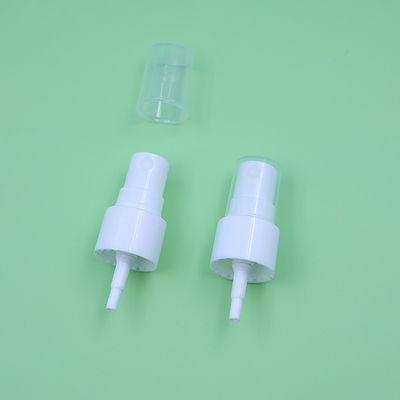 Pulverizador de niebla de agua de plástico 18/410, bueno, resorte 304H, salida 0.12 /-0.02ml/T