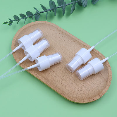 Capuchón de polvo pequeño 24/410 Sprayer de niebla blanca fina Presión de mano 0,12 ml para cuidado facial