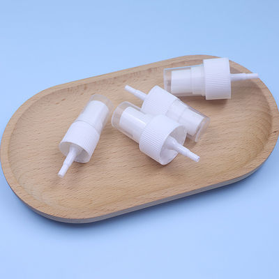 Capuchón de polvo pequeño 24/410 Sprayer de niebla blanca fina Presión de mano 0,12 ml para cuidado facial