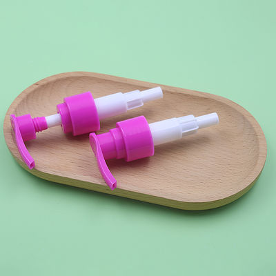 Factory Price 24/410 Lotion Pump Colorful PP Plastic Screw Down Lock Liquid Dispenser Pump For Body Lotion Bottle