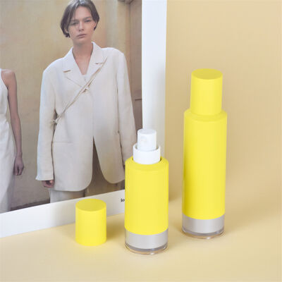 Envase cosmético recargable botella sin aire de 30ml 50ml botella vacía con bomba sin aire para base de maquillaje para el cuidado de la piel