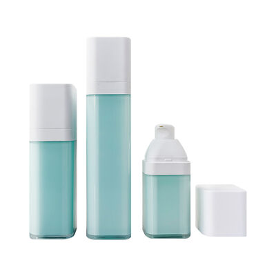 Venta al por mayor de fábrica de lujo 15ml 30ml 50ml botella de bomba sin aire personalizada de alta calidad para champú cuidado personal