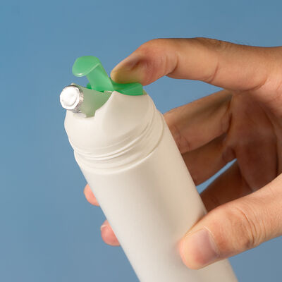 Venta al por mayor de la fábrica de la bomba sin aire 60ml 80ml 100ml 120ml tubo de pasta de dientes al vacío para el cuidado personal
