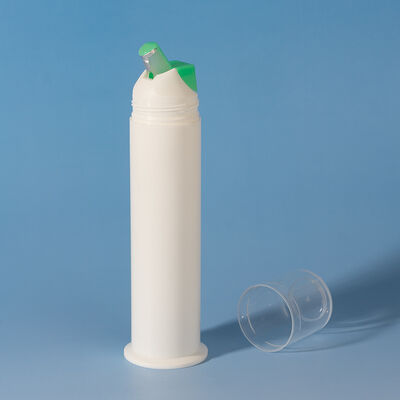 Venta al por mayor de la fábrica de la bomba sin aire 60ml 80ml 100ml 120ml tubo de pasta de dientes al vacío para el cuidado personal