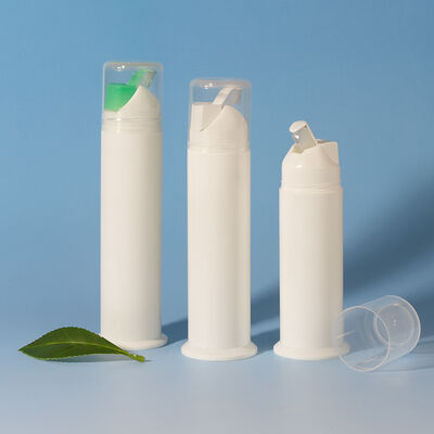 Venta al por mayor de la fábrica de la bomba sin aire 60ml 80ml 100ml 120ml tubo de pasta de dientes al vacío para el cuidado personal