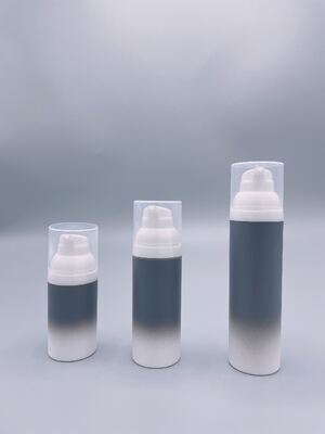 BPA Free Food Grade Airless Pump Bottle 30ml PP AS for Clean Beauty Cosmetic Brands