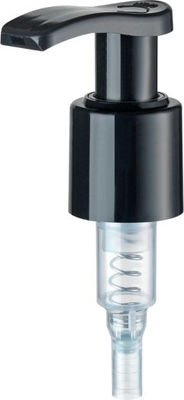 24/415 negro plástico de la bomba 500ml del dispensador de la loción para las botellas
