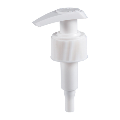 Material plástico izquierda-derecha de la bomba 1.2ml 28m m PP del dispensador de la loción