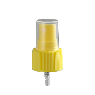 De la niebla del rociador del OEM del ODM derramamiento fino acanalado amarillo no para la botella