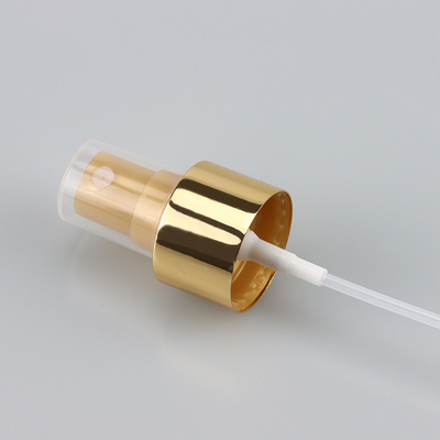Salida fina de aluminio 0.12cc de la bomba 24/410 del rociador de la niebla del oro brillante
