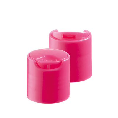 Top cosmético 24/410 del disco de la cápsula del champú 28/410 material de aluminio plástico
