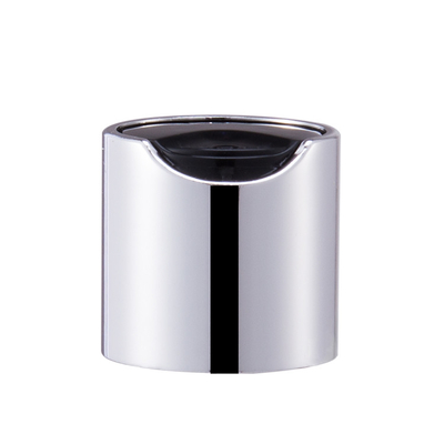 28-410 metal plateado plástico de los casquillos de la botella para el ODM de la botella del champú