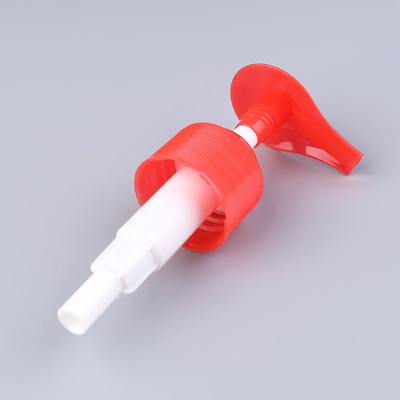 Dosificación plástica roja 1.8cc de la bomba 28/410 de la loción del tornillo para el líquido de limpieza