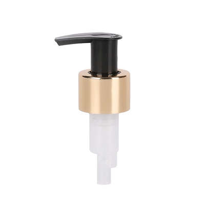 bomba de aluminio izquierda-derecha de la loción para el cuidado 24/410 28/410 del cuerpo del cuidado del cabello