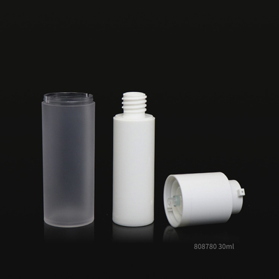 Botellas privadas de aire de la bomba del interruptor de la torsión, material plástico de los PP de la botella poner crema cosmética