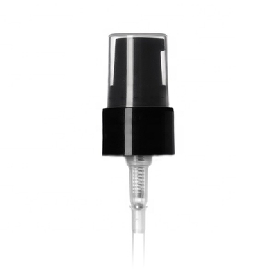 ODM plástico liso negro del OEM del top 20-410 de la bomba del tratamiento para 1oz alrededor de la botella