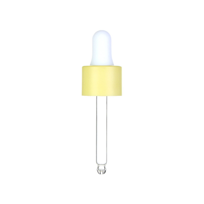 cosmético de cristal claro redondo del dropper de 20m m para el OEM de la botella de cristal