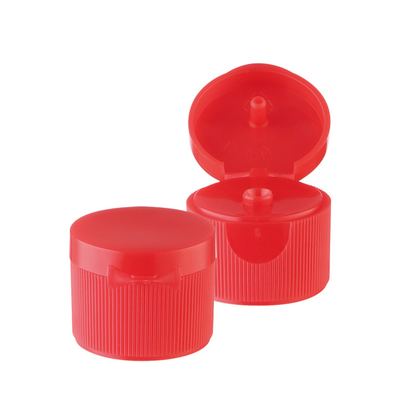 Cápsulas cosméticas plásticas azules, 24m m Flip Top Cap For Disinfectant