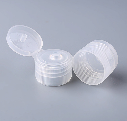 Las cápsulas 20m m cosméticas transparentes, desinfectante plástico de la mano capsulan a Flip Top
