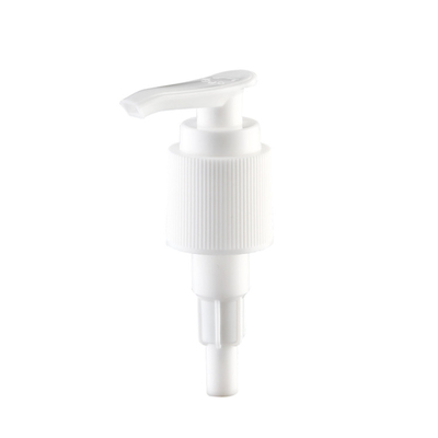 Bomba blanca 24/415 28/415 de la loción del dispensador del tornillo para la botella cosmética