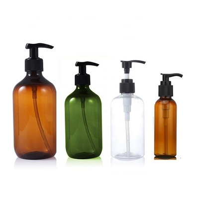 Botellas plásticas 250ml 300ml 500ml de los cosméticos amistosos de Eco con la bomba de la loción