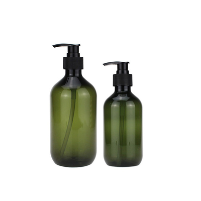 Botellas plásticas 250ml 300ml 500ml de los cosméticos amistosos de Eco con la bomba de la loción