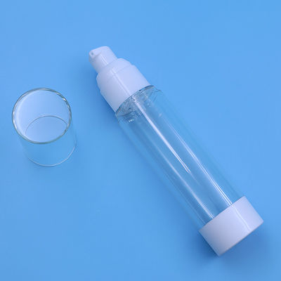 Producto de gran venta: Botella sin aire AS, botella redonda, loción, crema, botella de 50 ml